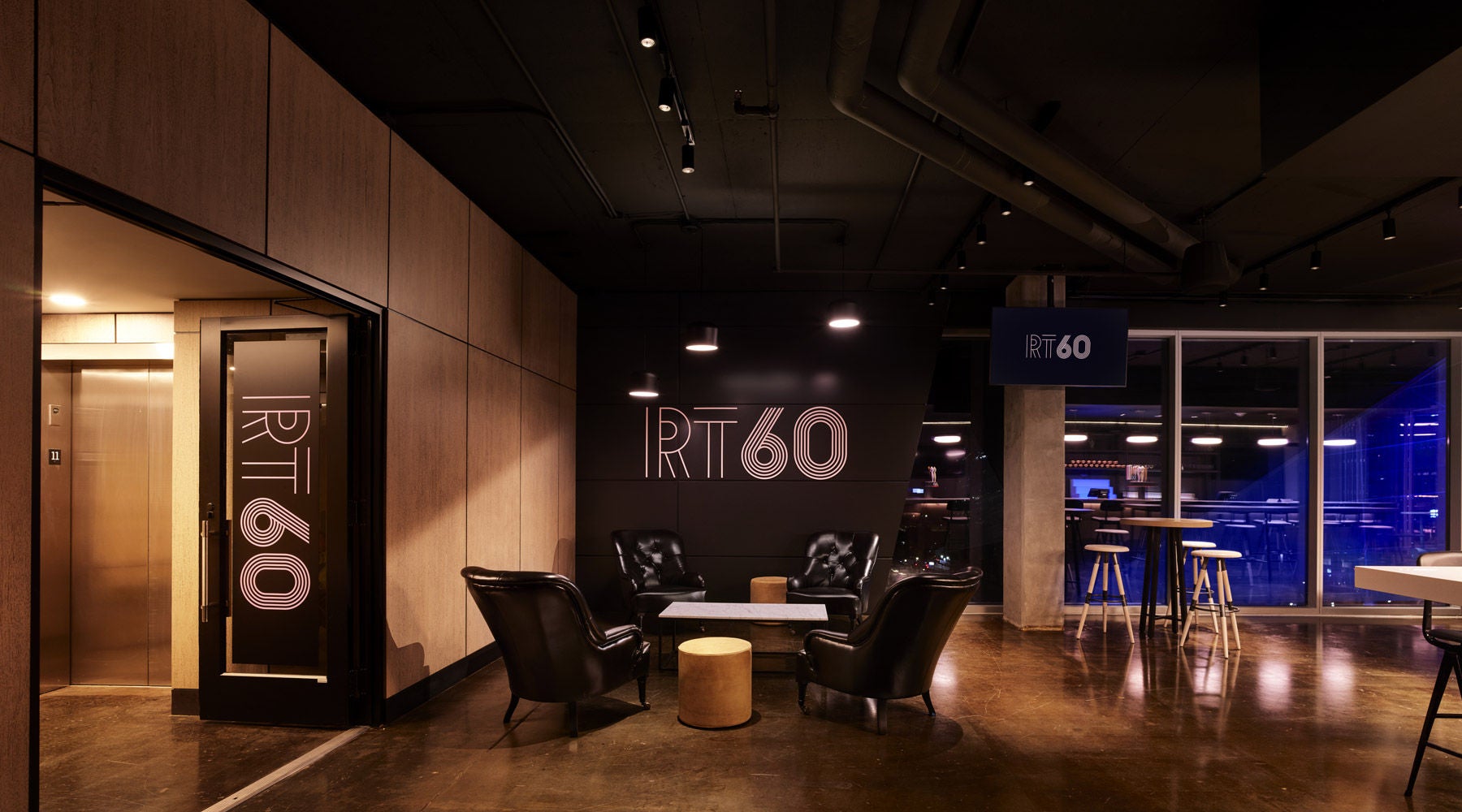 Woman in a Pinstripe dress