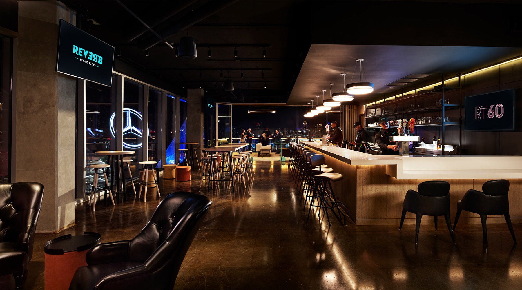 RT60 roof top view of downtown Atlanta